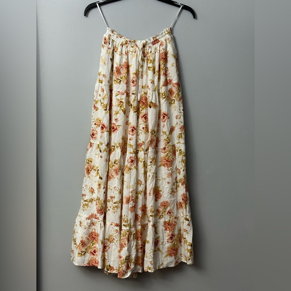 NEW WOMEN PETAL AND PUP FLORAL SKIRT - SIZE 0